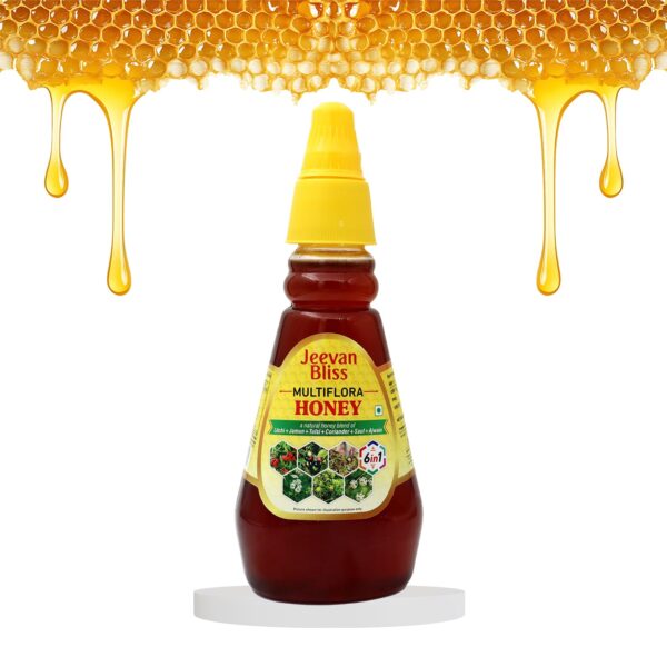 Jeevan Bliss Multiflora Honey | NMR Tested | 400g