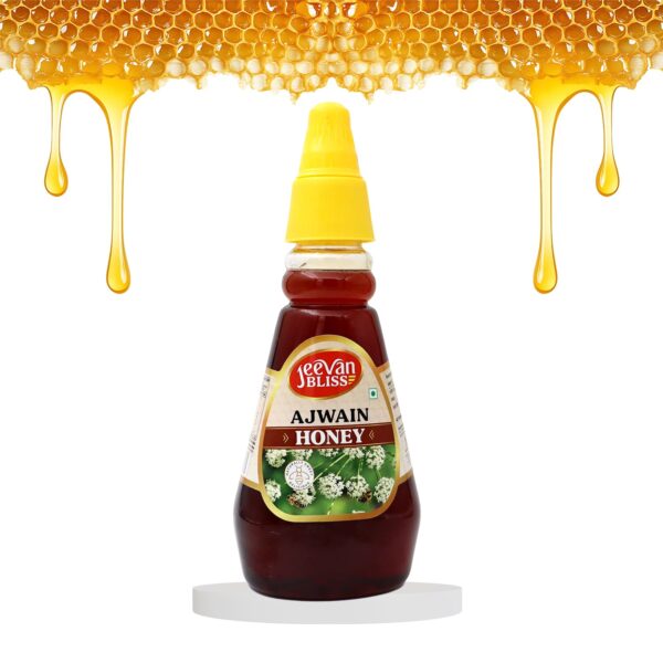 Jeevan Bliss Ajwain Honey | NMR Tested | 400g