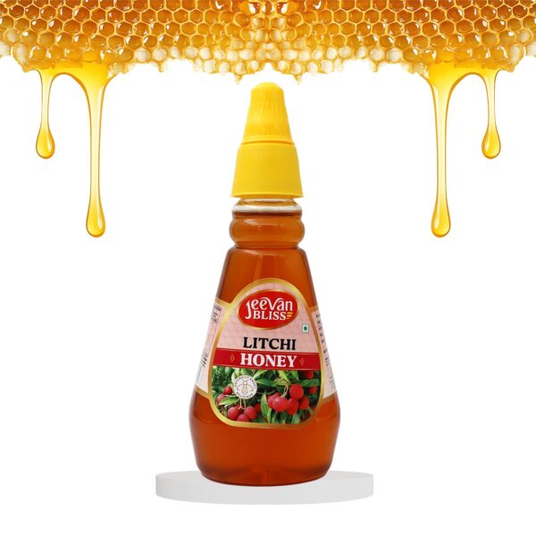 Jeevan Bliss Litchi Honey | NMR Tested | 400g